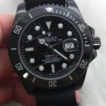 High Quality Replica Rolex Submariner Pro-hunter Black Dial Ceramic Bezel 40mm Nato band